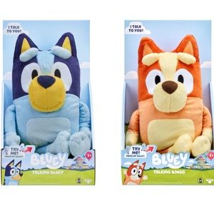 Bluey and Bingo Plush 13" Talking Set